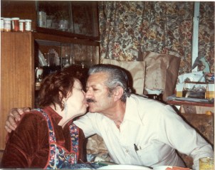 1984- G'Ma &amp; G'Pa Reto kissing